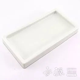 Long incense plate
