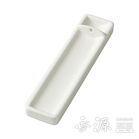 Long incense plate