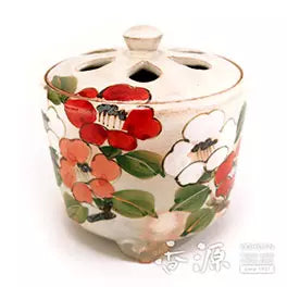 Kyoto ware/Kiyomizu ware incense burner