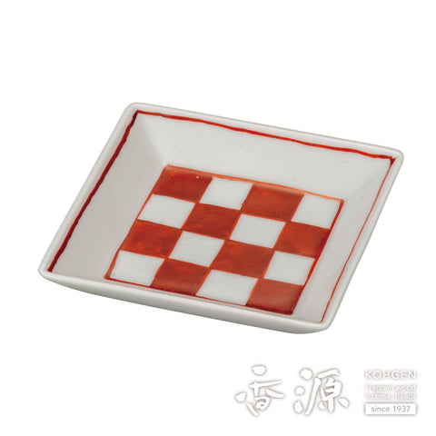 Kutani ware plate