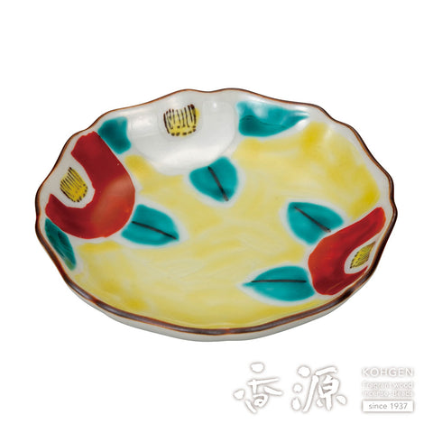 Kutani ware plate