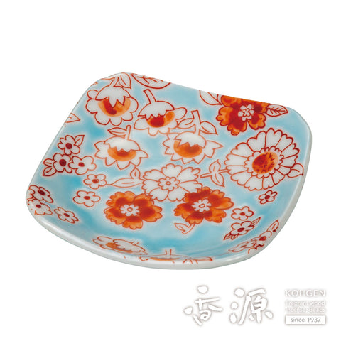 Kutani ware plate