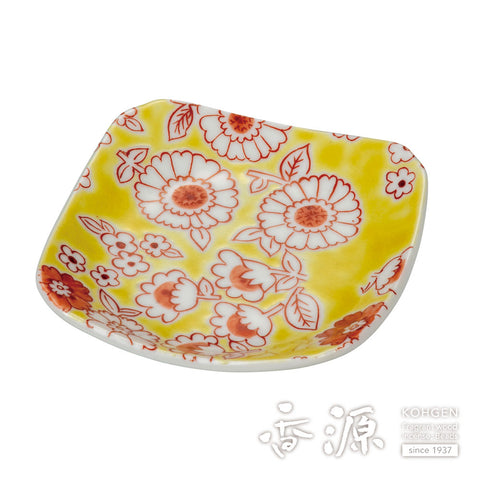 Kutani ware plate
