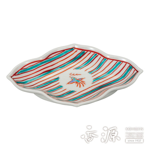 Kutani ware plate