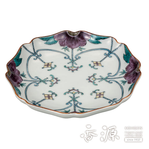 Kutani ware plate