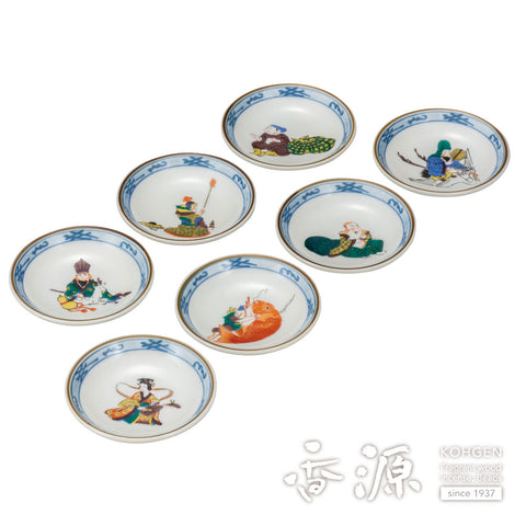 Kutani ware plate set