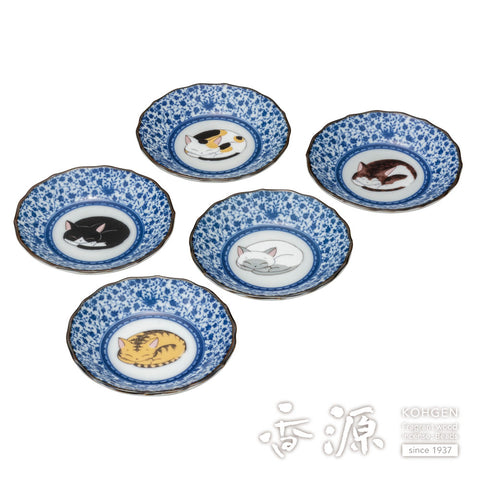 Kutani ware plate set