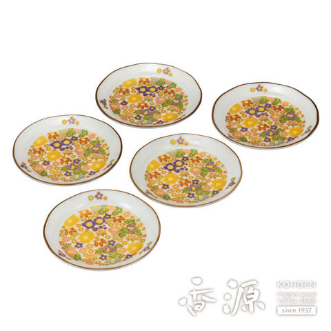 Kutani ware plate set