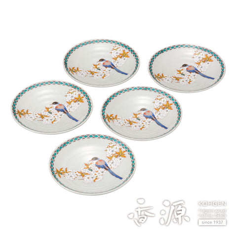 Kutani ware plate set