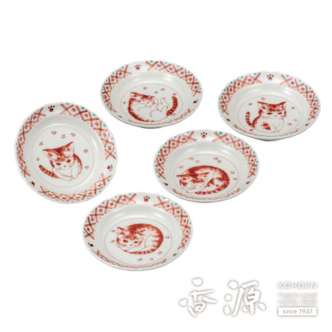 Kutani ware plate set