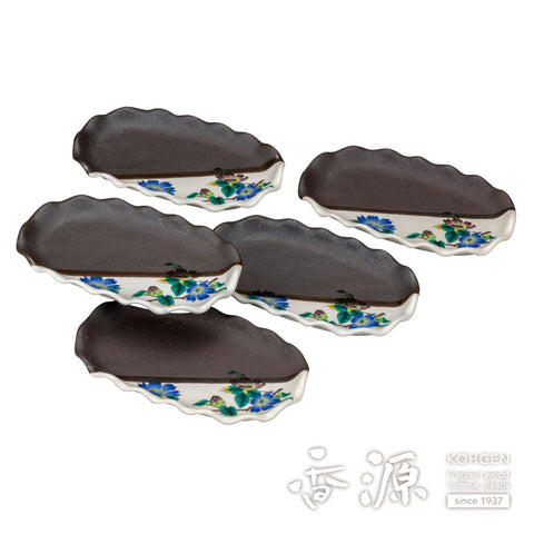 Kutani ware plate set