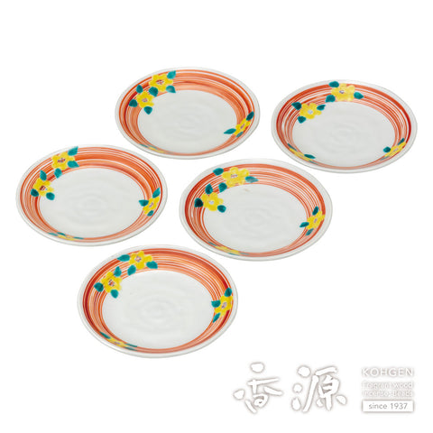 Kutani ware plate set