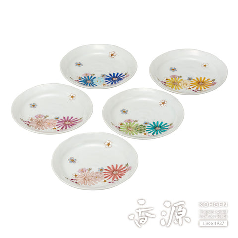 Kutani ware plate set