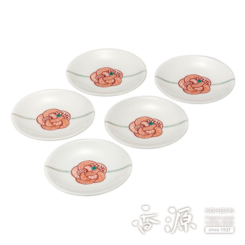 Kutani ware plate set