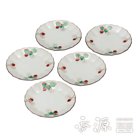 Kutani ware plate set