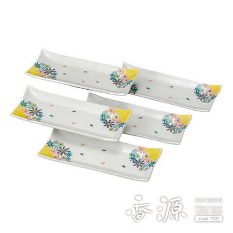 Kutani ware plate set