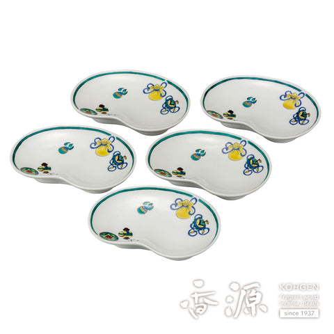 Kutani ware plate set