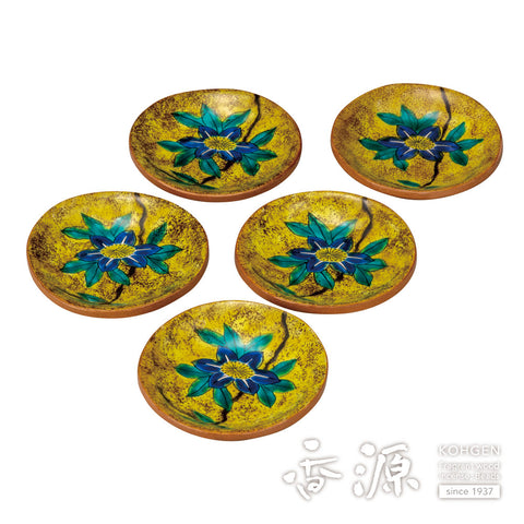 Kutani ware plate set