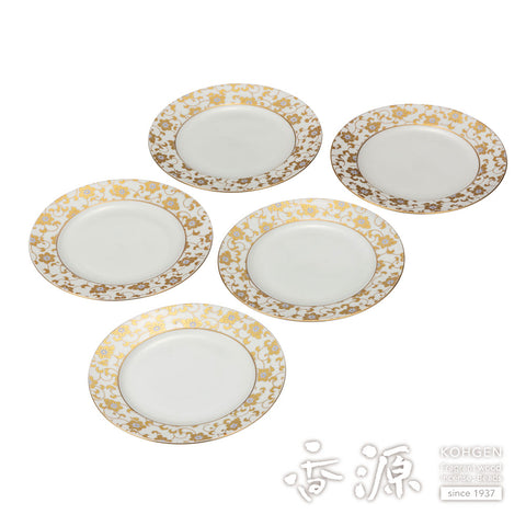 Kutani ware plate set