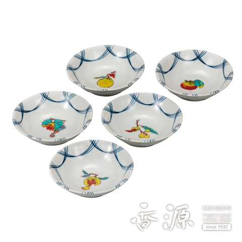 Kutani ware small bowl set