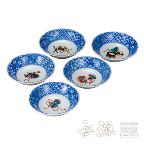 Kutani ware small bowl set