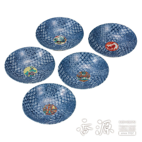 Kutani ware small bowl set