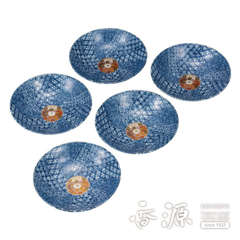 Kutani ware small bowl set