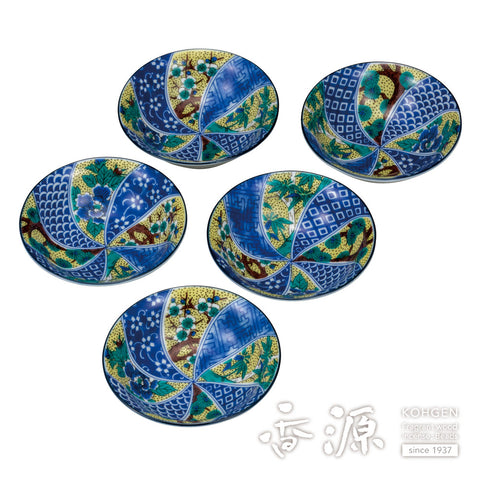 Kutani ware small bowl set