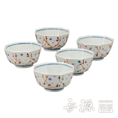 Kutani ware small bowl set