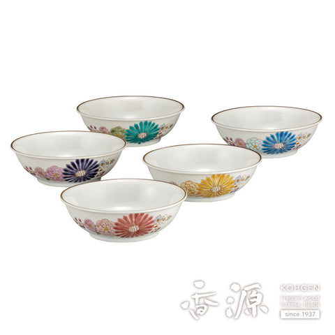 Kutani ware small bowl set