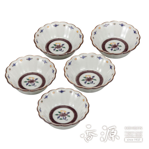 Kutani ware small bowl set