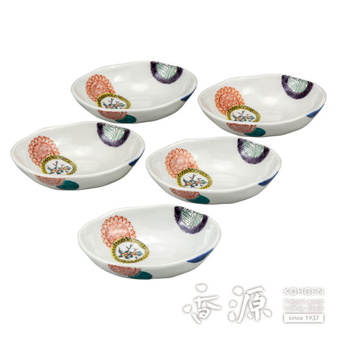 Kutani ware small bowl set