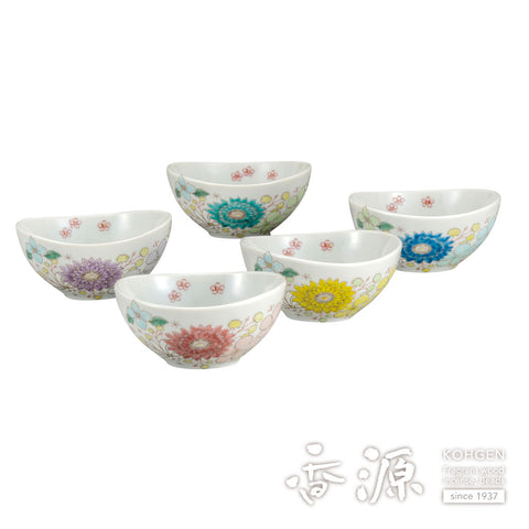 Kutani ware small bowl set