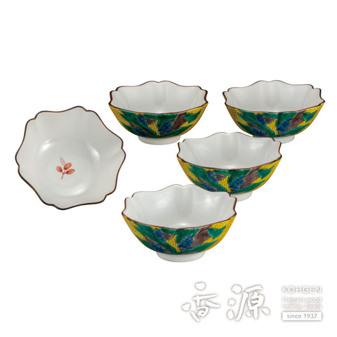 Kutani ware small bowl set