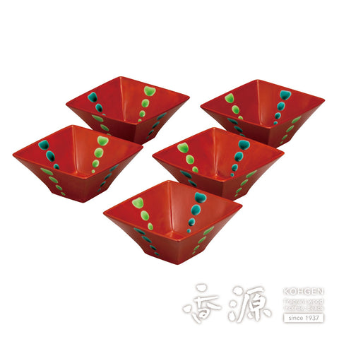 Kutani ware small bowl set