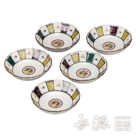 Kutani ware small bowl set