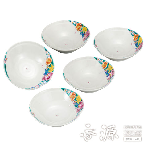 Kutani ware small bowl set