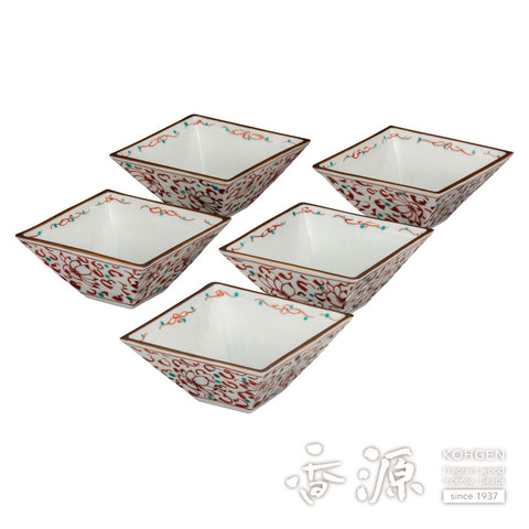 Kutani ware small bowl set