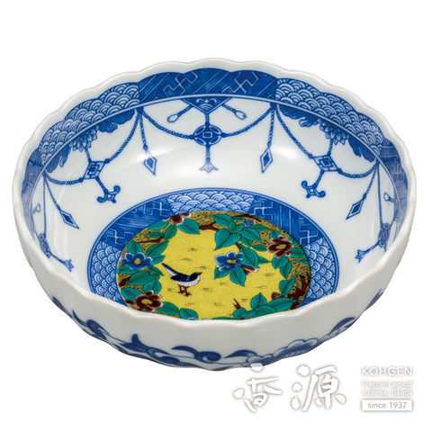 Kutani ware bowl