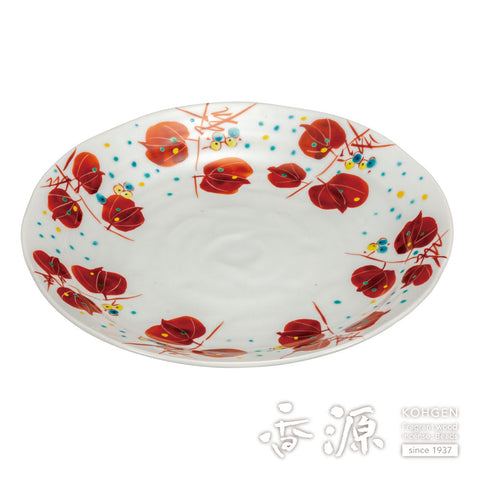 Kutani ware plate