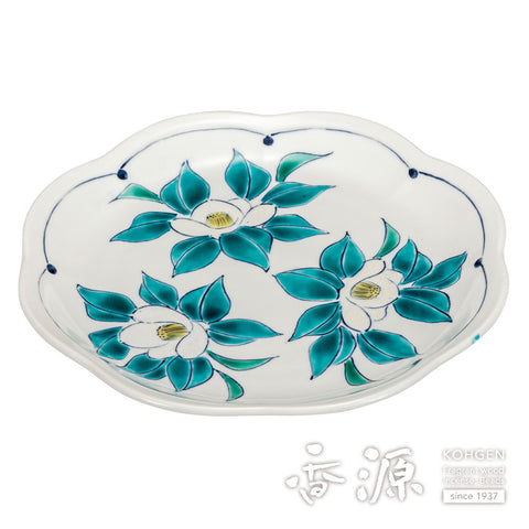 Kutani ware plate