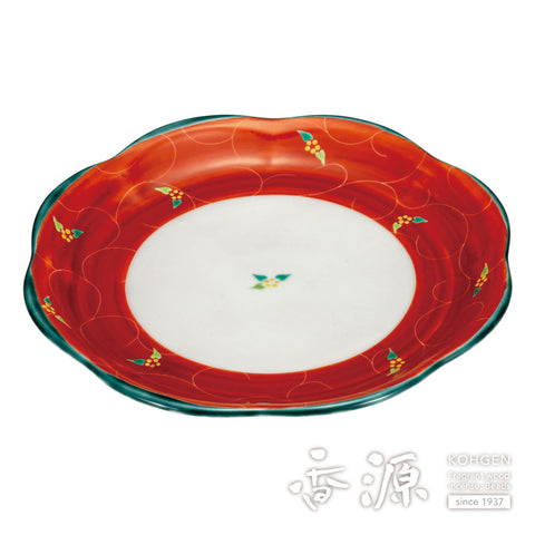 Kutani ware plate