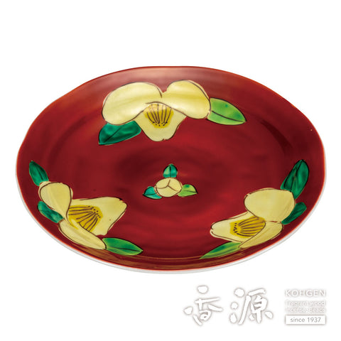 Kutani ware plate