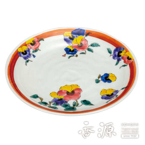 Kutani ware plate