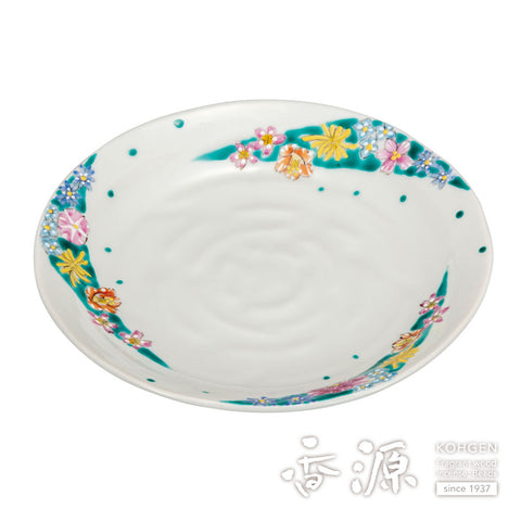 Kutani ware plate