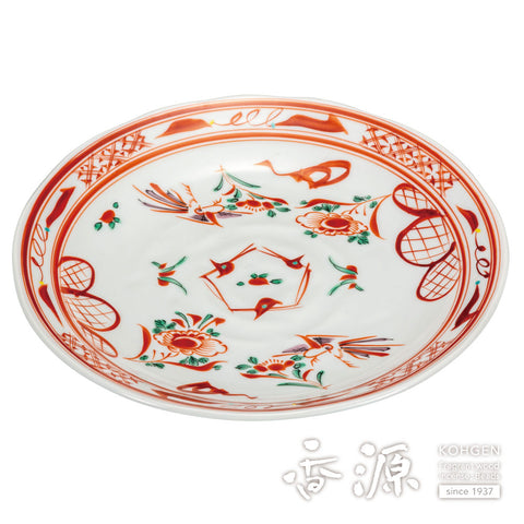 Kutani ware plate