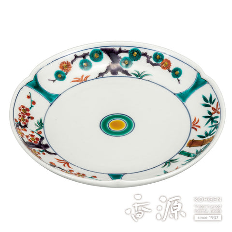 Kutani ware plate