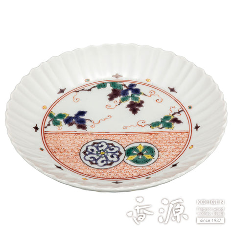 Kutani ware plate