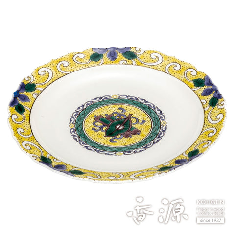 Kutani ware plate