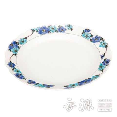 Kutani ware plate